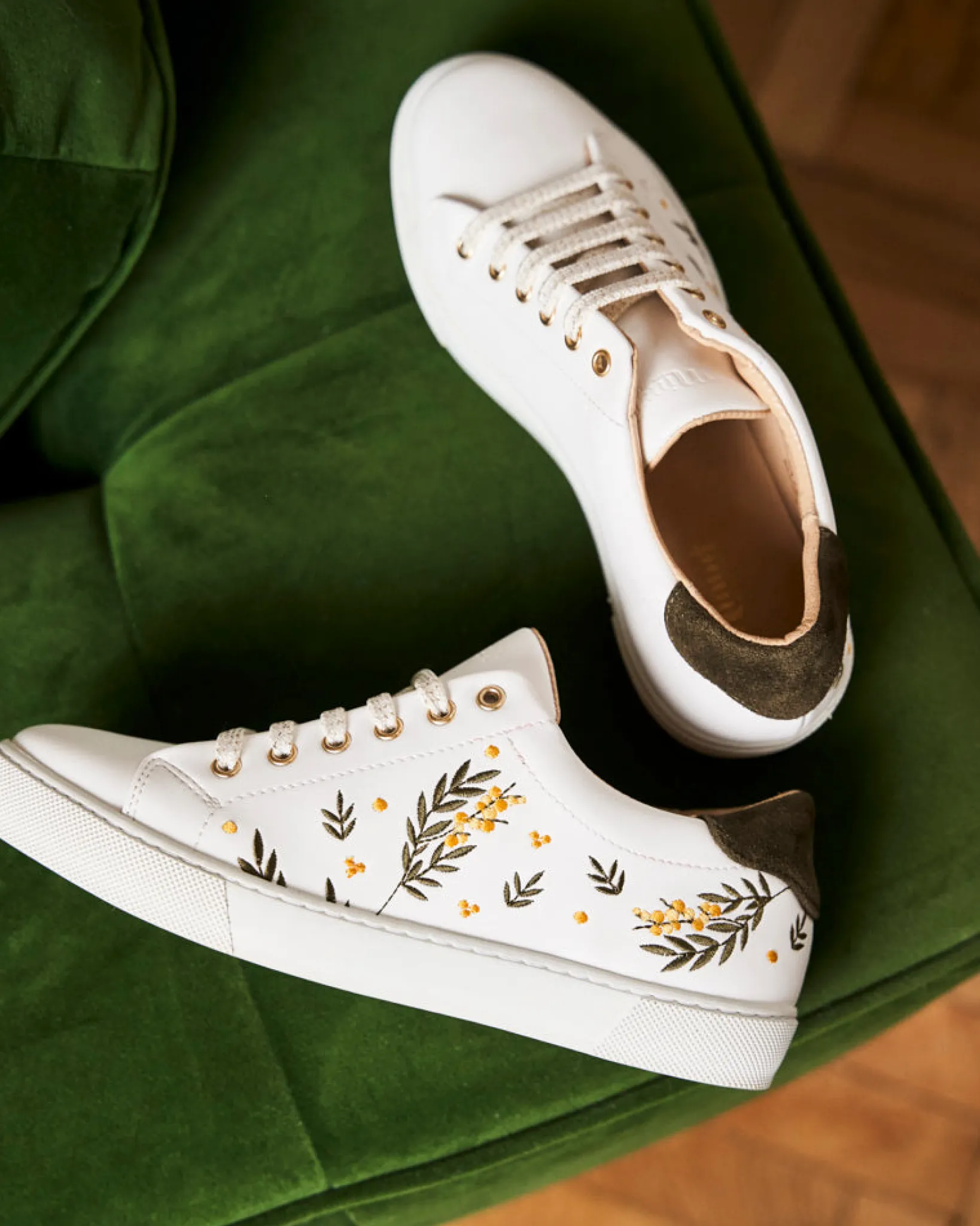 Minuit sur Terre Sneakers<Virevolte Mimosa