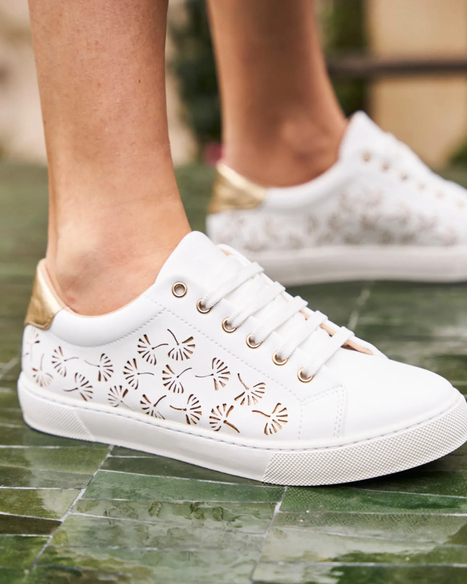 Minuit sur Terre Sneakers<Virevolte mini Ginkgo