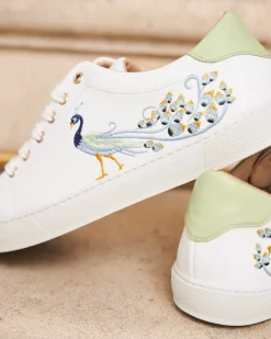 Minuit sur Terre Sneakers<Virevolte Paon