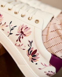 Minuit sur Terre Sneakers<Virevolte Pivoines