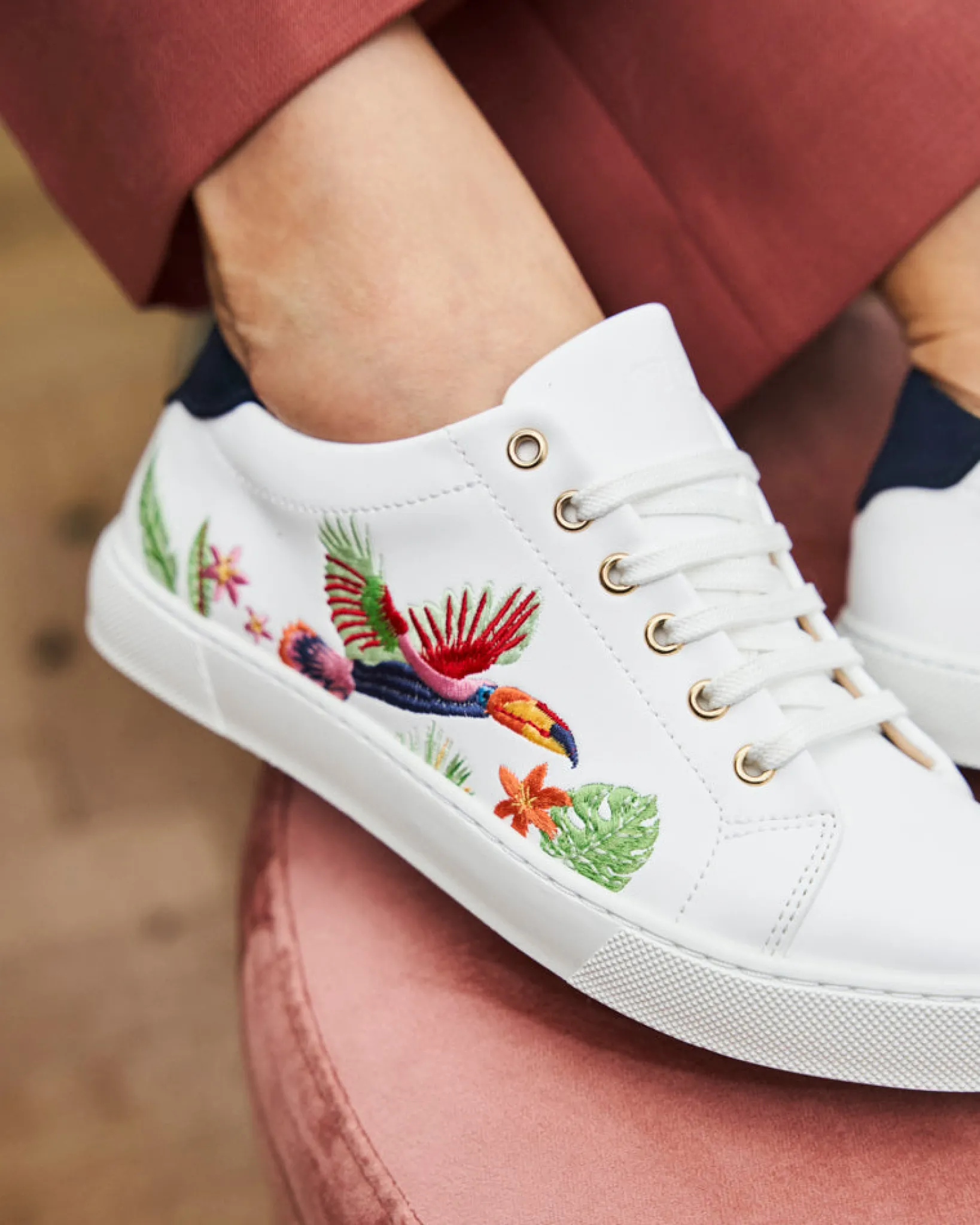 Minuit sur Terre Sneakers<Virevolte Toucans