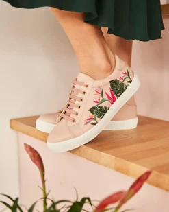 Minuit sur Terre Sneakers<Virevolte Tropical Rose