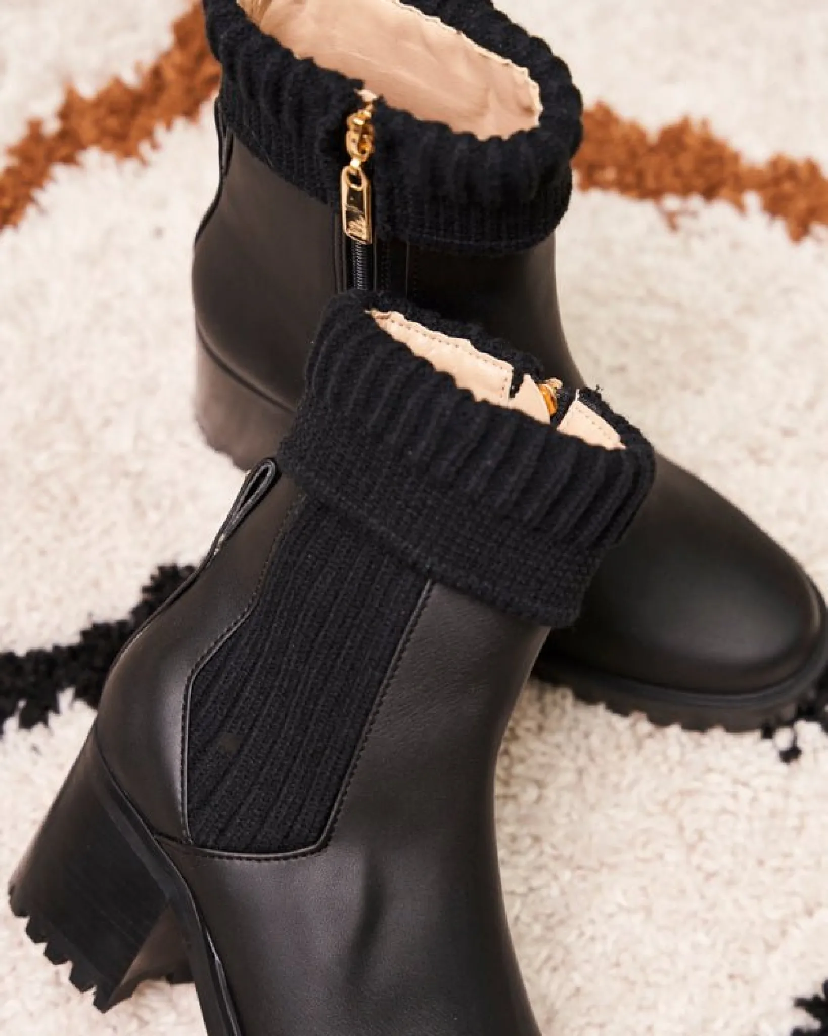 Minuit sur Terre Heeled Boots<Zodiaque Noir
