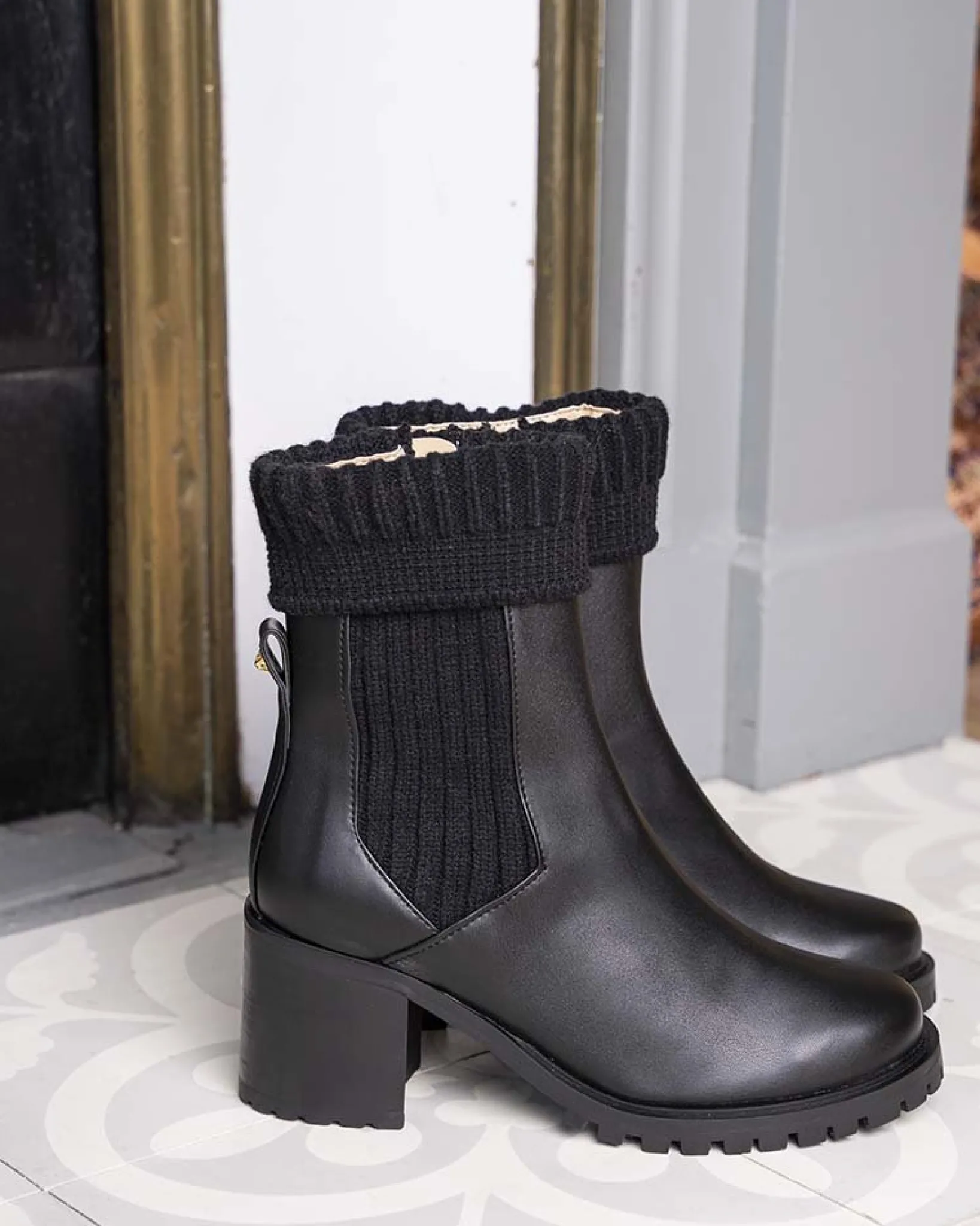 Minuit sur Terre Heeled Boots<Zodiaque Noir